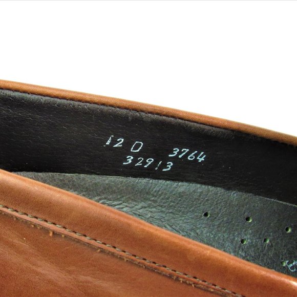 Allen Edmonds Men\'s Brown Leather Penny Loafers Men\'s Size 12 D main image 8